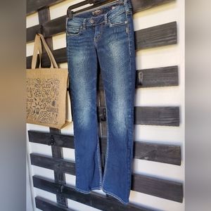 Low Rise Slim Bootcut Jeans